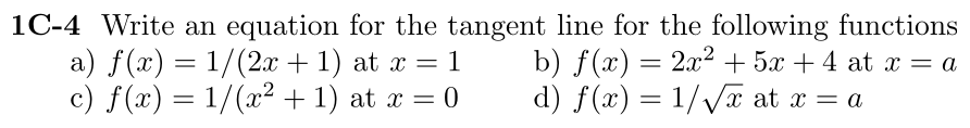 Problem 1C-4