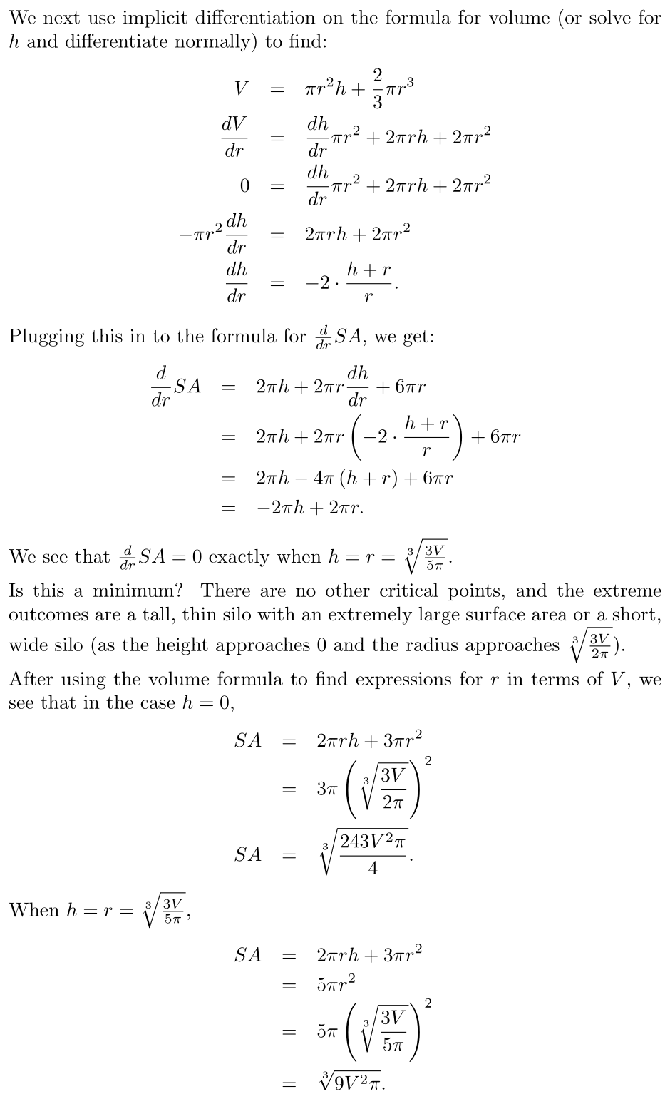 Answer Solving an Optimization Problem using Implicit Differentiation