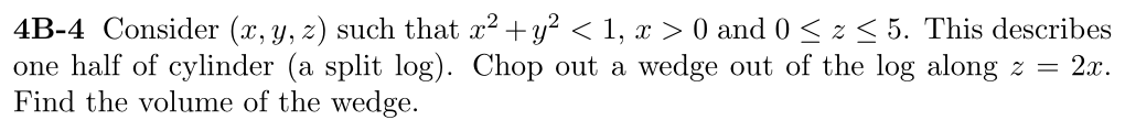 Problem 4B-4