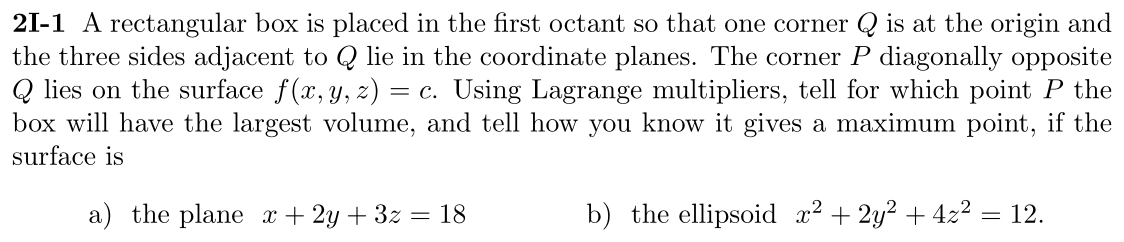 Problem 2I-1