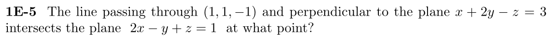 Problem 1E-5