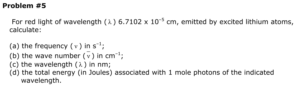 Problem 5