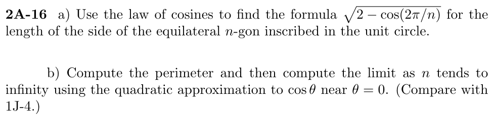 Problem 2A-16