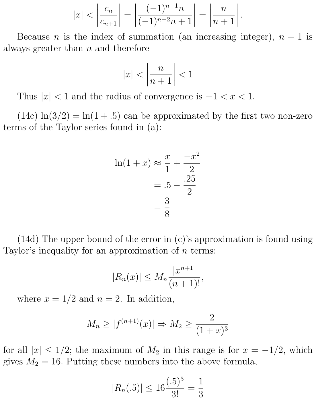 Answer 14.