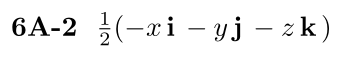Answer 6A-2