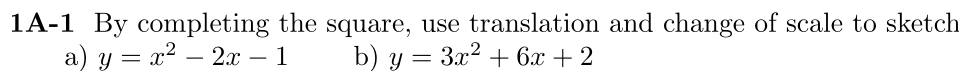 Problem 1A-1