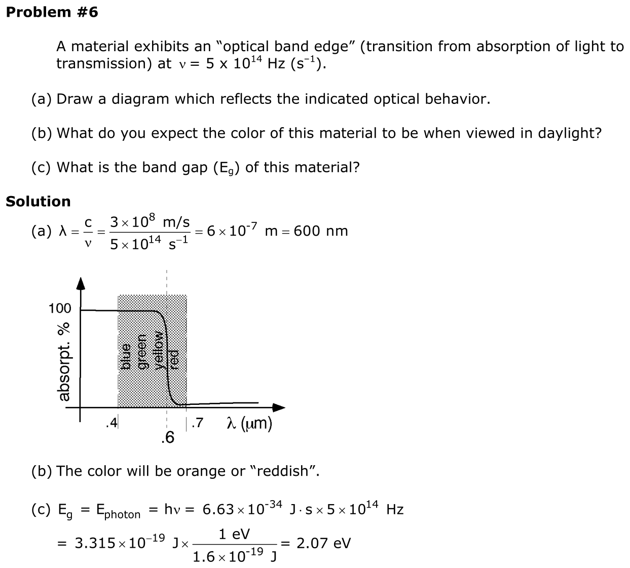 Answer 6