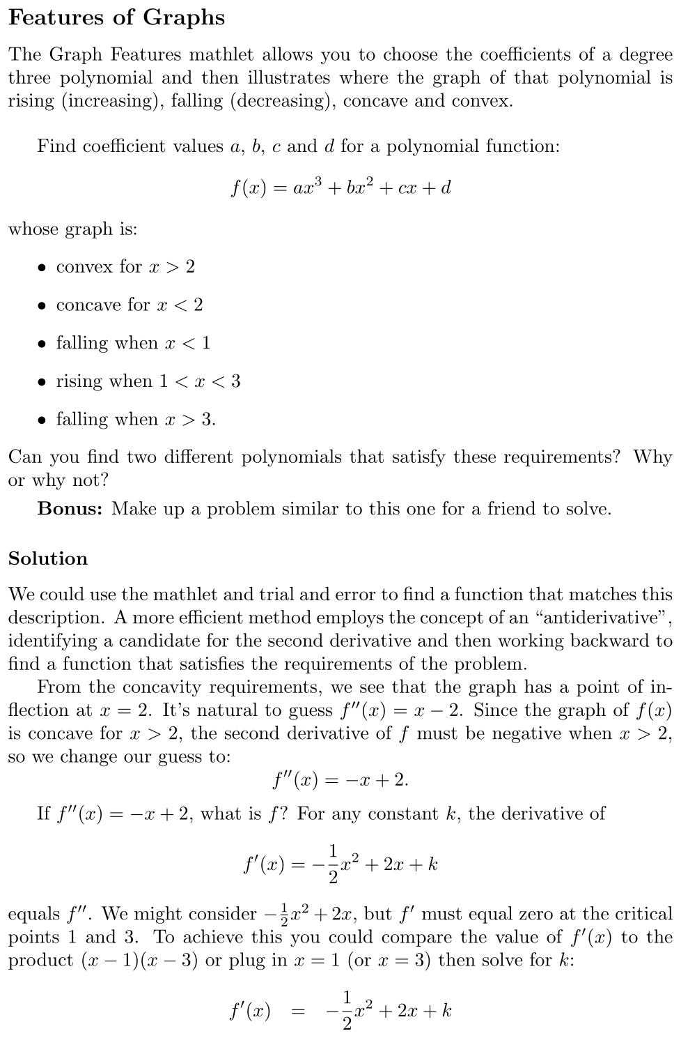 Answer Graph Features