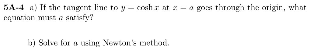 Problem 5A-4