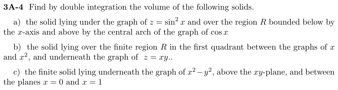Problem 3A-4