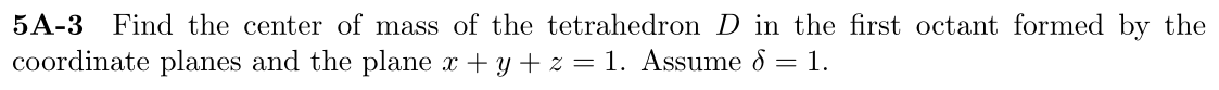 Problem 5A-3