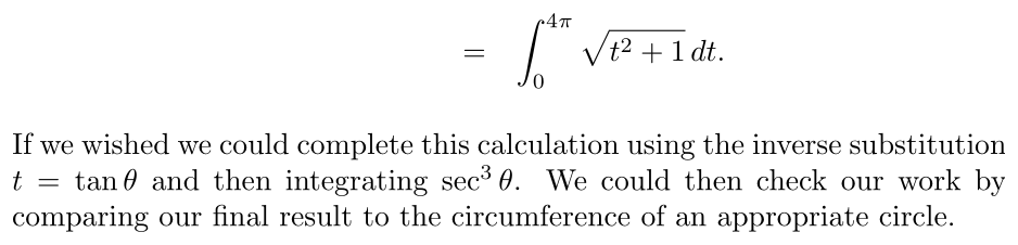 Answer Exploring a Parametric Curve