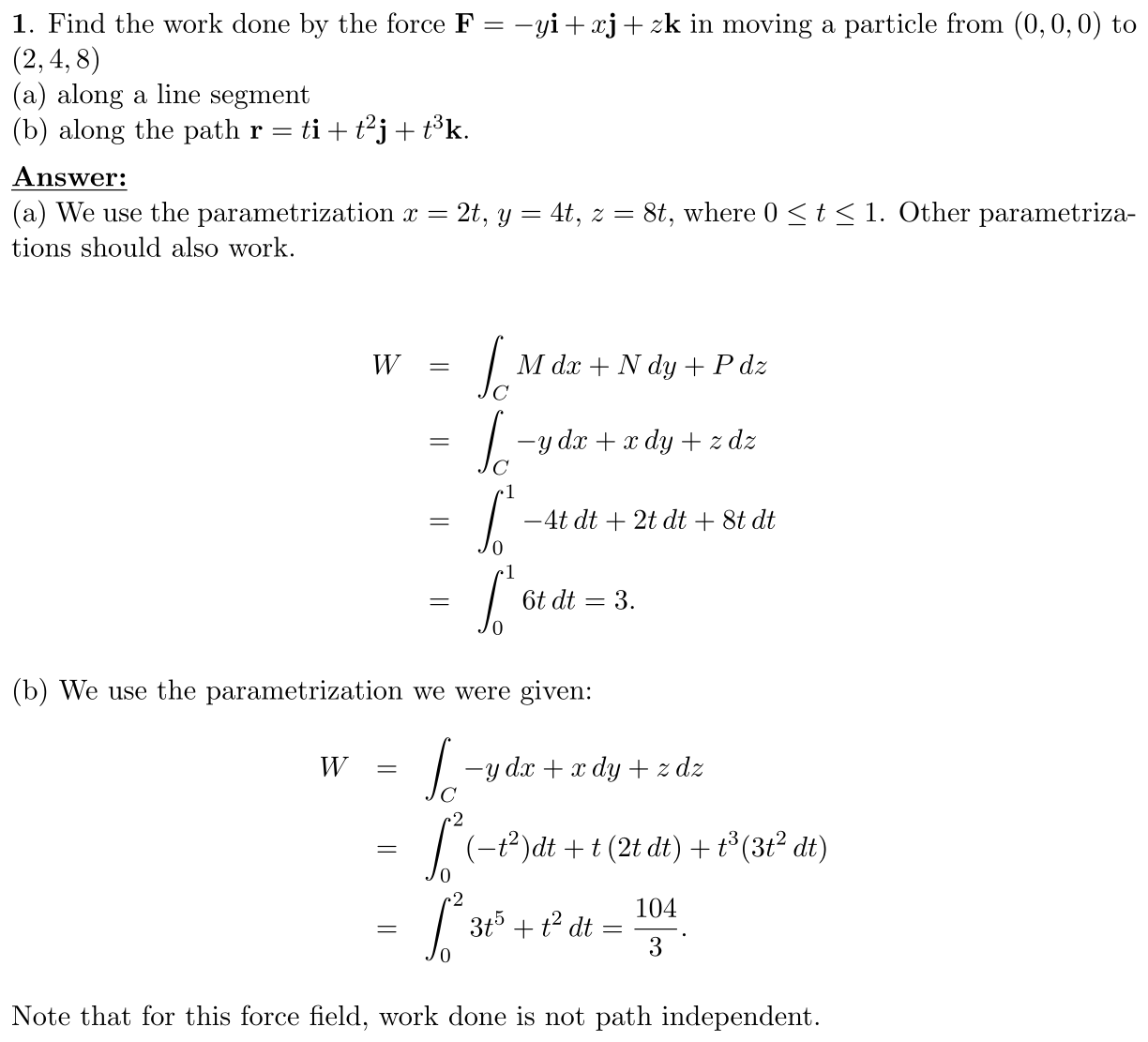 Answer 1
