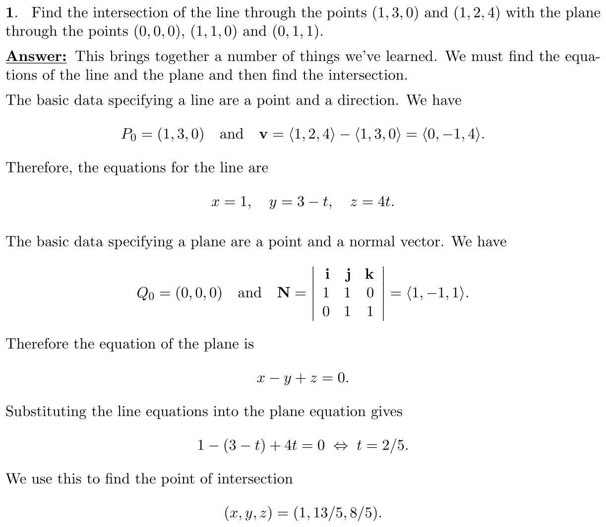 Answer 1