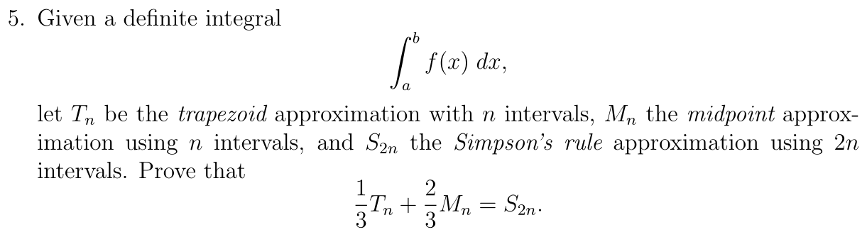 Problem 5.