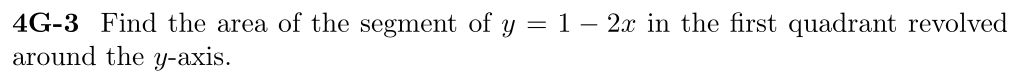 Problem 4G-3