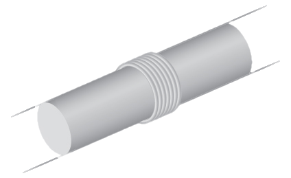 Figure shows a coil that is tightly wrapped around the outside of the long solenoid.