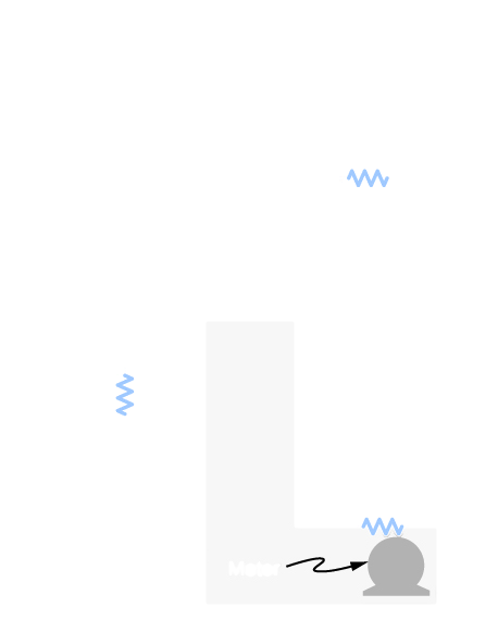 The figure shows schematic of a refrigerator.