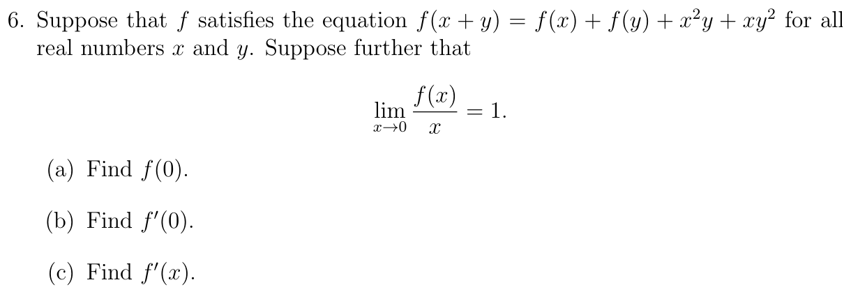 Problem 6.