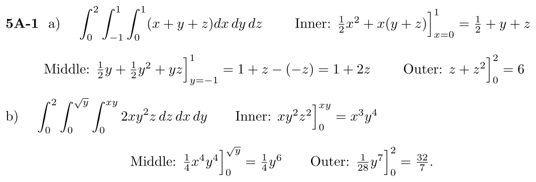Answer 5A-1