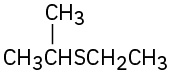 A compound having an ethyl and isopropyl group bonded by a sulfur atom at the center.
