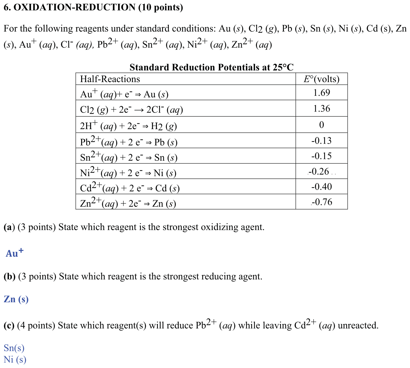 Answer 6.
