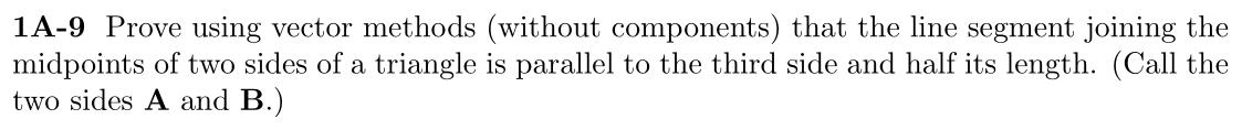 Problem 1A-9